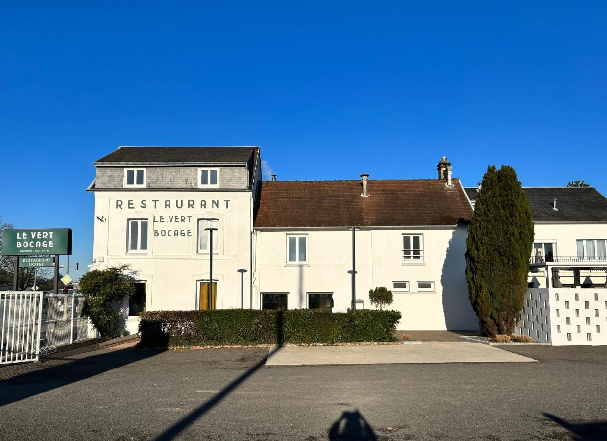 Logis Hotel & Restaurant Le Vert Bocage Franqueville-Saint-Pierre Exterior photo