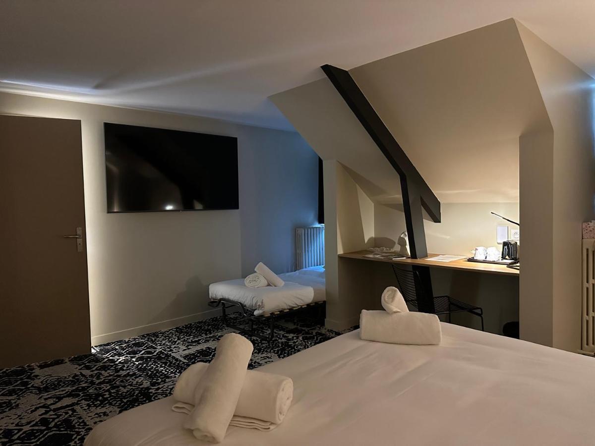 Logis Hotel & Restaurant Le Vert Bocage Franqueville-Saint-Pierre Exterior photo